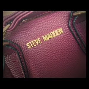Steve Madden Oxblood Crossbody Hand Bag